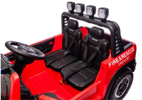 Pojazd na akumulator RAM ZB629-F Straż Pożarna LEAN CARS