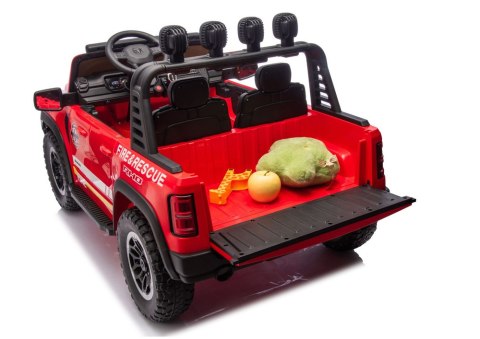 Pojazd na akumulator RAM ZB629-F Straż Pożarna LEAN CARS