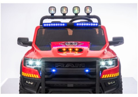 Pojazd na akumulator RAM ZB629-F Straż Pożarna LEAN CARS