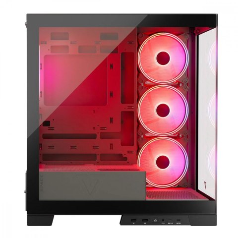 Obudowa Volcano Space ARGB Czarna MODECOM