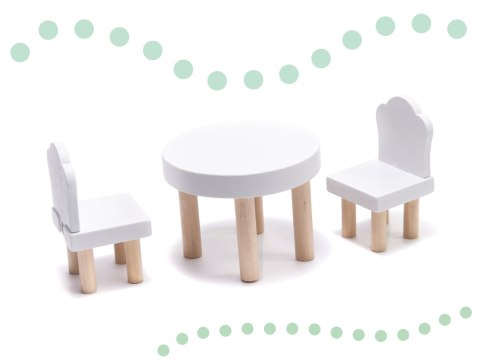 Domek dla lalek drewniany LULILO FLORO boho LED 78cm Kik Sp. z o. o. Sp. k.