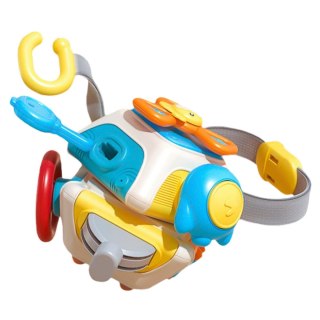 Edukacyjna Kostka Sensoryczna Wielościan Kolory Dla Dzieci LEAN Toys