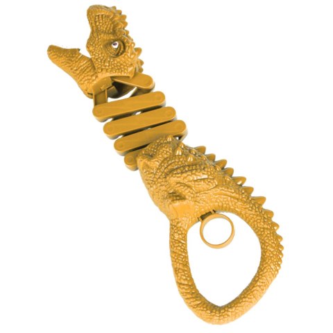 Gryzący Dinozaur Chwytak Pistolet Brązowy LEAN TOYS