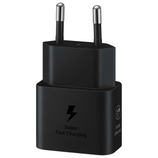 Ładowarka sieciowa Samsung GaN USB-C 25W SFC czarna SAMSUNG