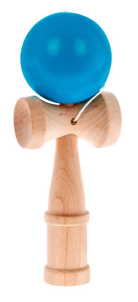 Zręcznościowa gra Kendama dla dzieci 3+ i dorosłych Drewniana zabawka + Niebieska kulka