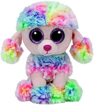 Maskotka TY Beanie Boos Poofie - wielobarwny pudel, 15 cm Meteor