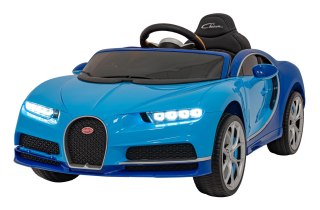 Bugatti Chiron Autko na akumulator dla dzieci Niebieski