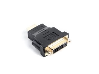 Adapter HDMI (M) -> DVI-D (F)(24+1) Single Link Lanberg