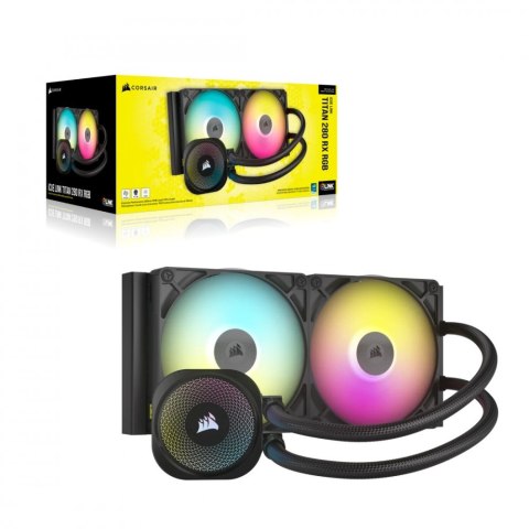 Chłodzenie procesora iCUE LINK TITAN 280 RX RGB AIO 280mm Corsair