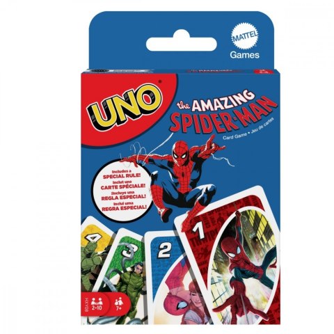Gra UNO Spiderman Mattel