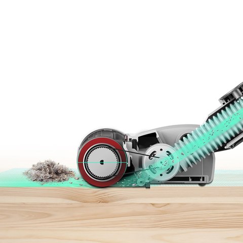 Lekki odkurzacz bezprzewodowy JIMMY JV53 Lite 425W - biało niebieski JIMMY