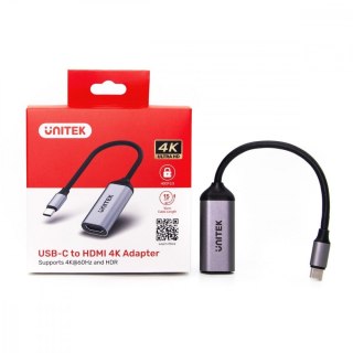 Adapter USB-C - HDMI 2.0; 4K 60Hz; M/F; V1420A Unitek
