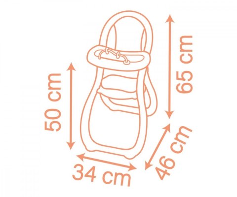 Krzesełko do karmienia Baby Nurse Smoby