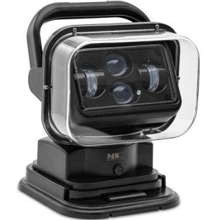 Reflektor poszukiwawczy szperacz LED z magnetyczną podstawą i pilotem na samochód łódź 9-32 V 60 W MSW