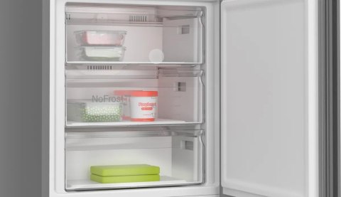 Chlodziarko-zamrażarka 70 cm KGN49OCAF Antracyt Bosch