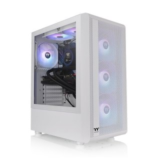 Obudowa - S200 Tempered Glass ARGB 3x12cm Snow Thermaltake