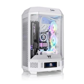 Obudowa - The Tower 300 Tempered Glass x 3, CT140 Fan x 2 Biała Thermaltake