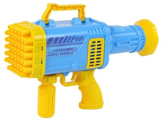 Pistolet Do Baniek Mydlanych Maszynka Bazooka 45 Otworów LEAN Toys