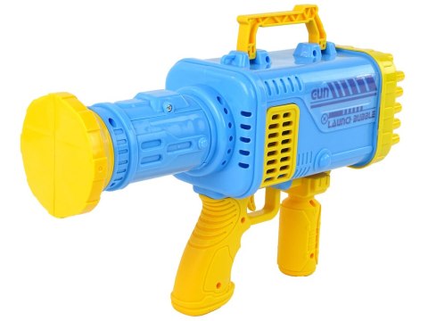 Pistolet Do Baniek Mydlanych Maszynka Bazooka 45 Otworów LEAN Toys