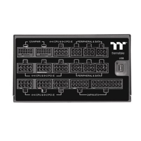 Zasilacz Toughpower iRGB digital 1650W F modular Titanium 14cm Gen5 Thermaltake