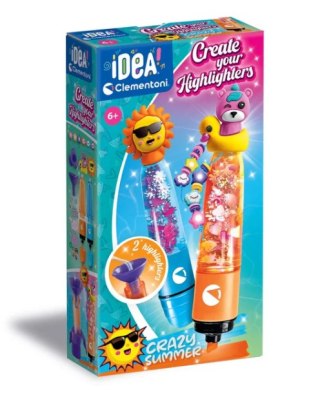 Idea Art Zestaw Mini Fabryka Markerów Zakreślaczy Lato Clementoni 18171 Clementoni