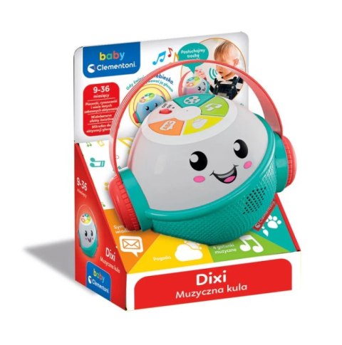 Interaktywna Muzyczna Kula DIXI Mikrofon Język Polski Clementoni 50800 Clementoni