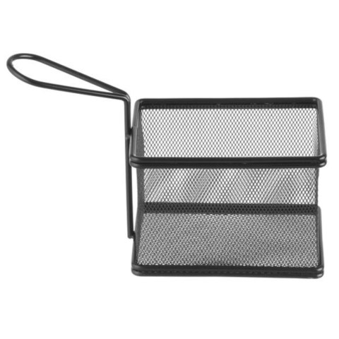 Koszyk do podawania smażonych przekąsek miniaturowy z uchwytem 125x100x85 mm - Hendi 425626 Hendi