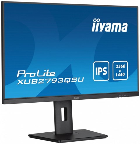 Monitor 27 cali XUB2793QSU-B7 IPS, QHD, HAS(150mm), 100Hz, 300cd IIYAMA