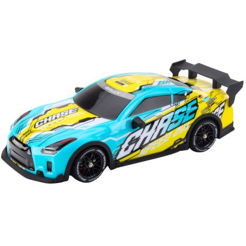 Auto Sportowe Zdalnie Sterowane RC Podświetlana Karoseria Drift Turkusowe LEAN Toys
