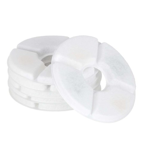 Filtry wymienne do poidełka fontanny dla psa kota zwierząt zestaw 6 sztuk Kik Sp. z o. o. Sp. k.