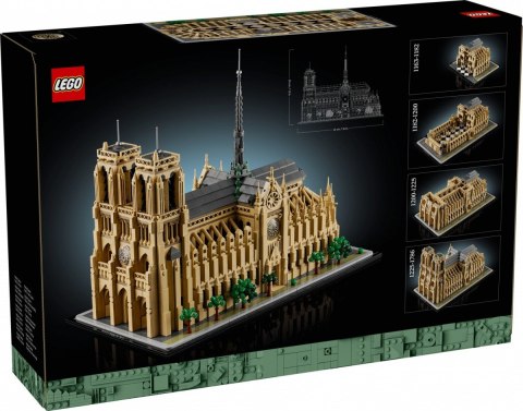 Klocki Architecture 21061 Notre-Dame w Paryżu LEGO