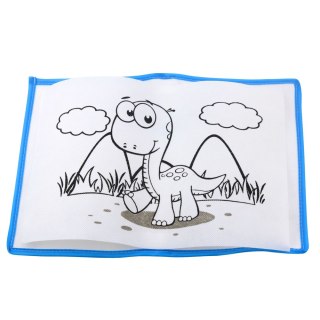 Tablica Do Malowania DIY Magiczna Płótno Pisaki Zmywalne LEAN TOYS