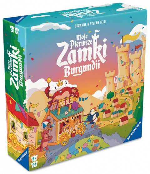Gra Moje Pierwsze Zamki Burgundii Ravensburger Polska