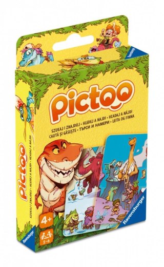 Gra karciana Pictoo Dino Ravensburger Polska