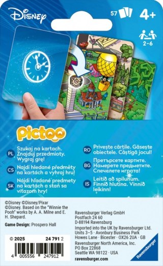Gra karciana Pictoo Disney Ravensburger Polska