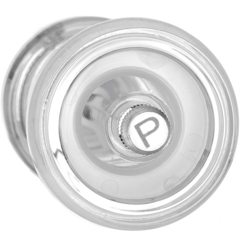 Młynek do mielenia pieprzu akrylowy przezroczysty śr. 50 x 140 mm - Hendi 469644 Hendi