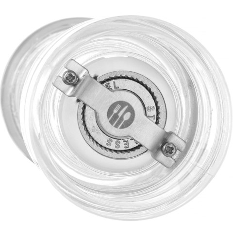 Młynek do mielenia pieprzu akrylowy przezroczysty śr. 50 x 140 mm - Hendi 469644 Hendi