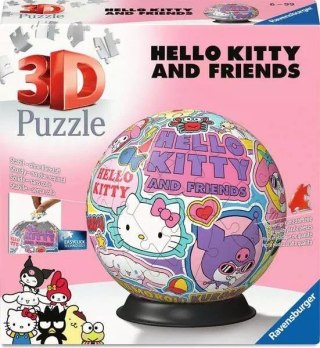 Puzzle 3D Kula 72 elementy Hello Kitty Ravensburger Polska