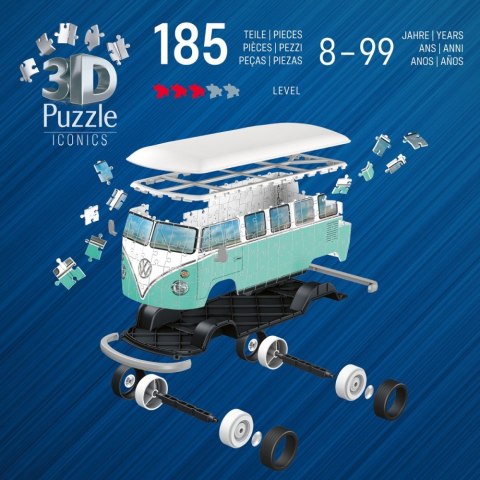 Puzzle 3D Samochód Volkswagen T1 Ravensburger Polska