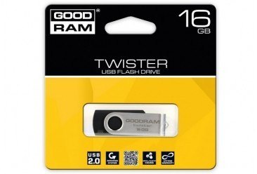 TWISTER 16GB Black USB2.0 GOODRAM