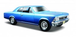 Model kompozytowy Chevrolet Chevelle SS 396 1966 niebieski Maisto