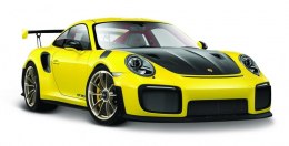 Model metalowy Porsche 911 GT2 RS żółty 1:24 Maisto