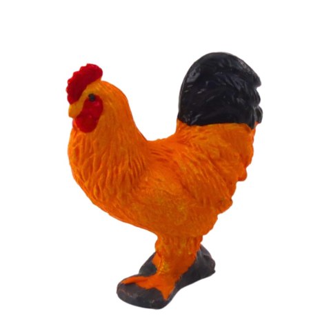 Zestaw Mini Figurki Krowa Koń Świnia Pies Kogut Gęś 3-5cm 6szt. LEAN TOYS