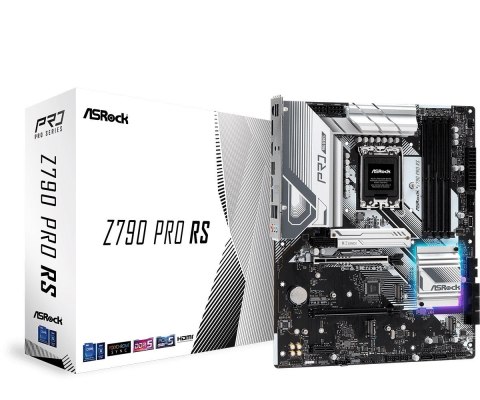 Płyta główna Z790 PRO RS s1700 4DDR5 HDMI/DP M.2 ATX ASRock
