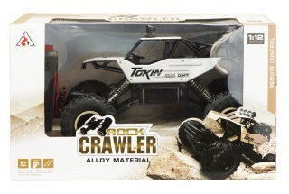 Samochód zdalnie sterowany na pilota RC Rock Crawler 1:12 4WD METAL srebrny Kik Sp. z o. o. Sp. k.