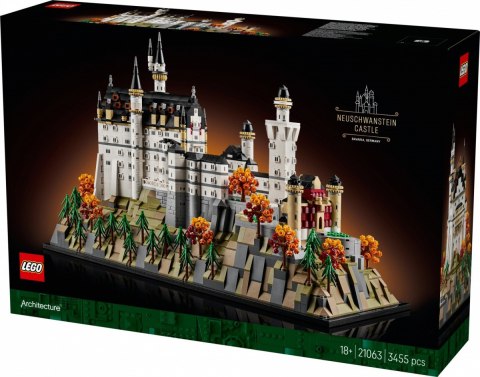 Klocki Architecture 21063 Zamek Neuschwanstein LEGO