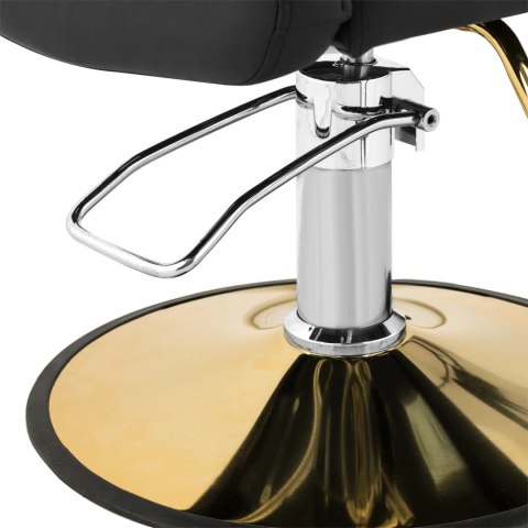 Fotel fryzjerski barberski z podnóżkiem BARTON - czarny Physa