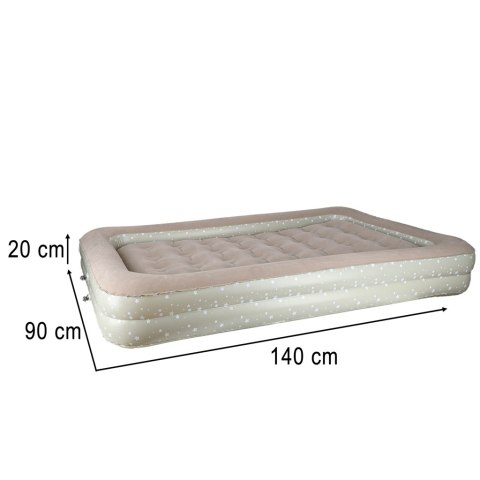 Materac dmuchany do spania dla dzieci jednoosobowy łóżko pompka Kik Sp. z o. o. Sp. k.