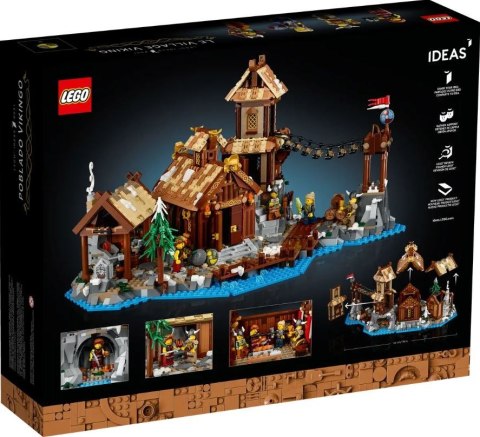 Klocki Ideas 21343 Wioska Wikingów LEGO