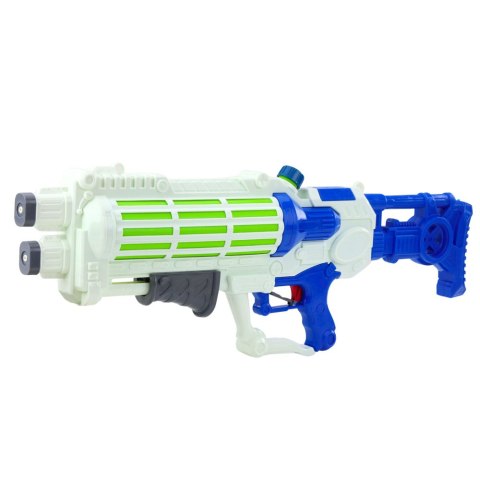 Duży Karabin Pistolet Na Wodę Podwójny Strumień 1250ml 74cm LEAN Toys